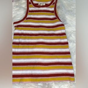 Vintage Striped Tank Top